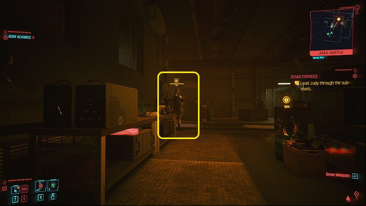 You can also turn right and finish them - Cyberpunk 2077: Disasterpiece walkthrough - Act 2 - Cyberpunk 2077 Guide