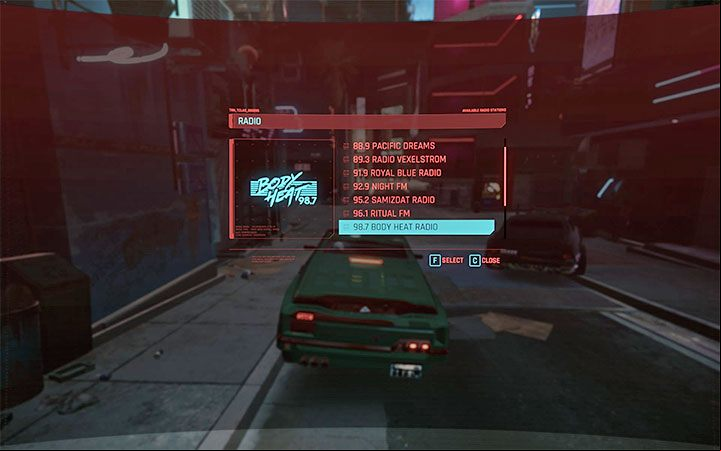 Yes, you can listen to a few radio stations while traveling around the game's world - Cyberpunk 2077: FAQ - Campaign - Cyberpunk 2077 Guide