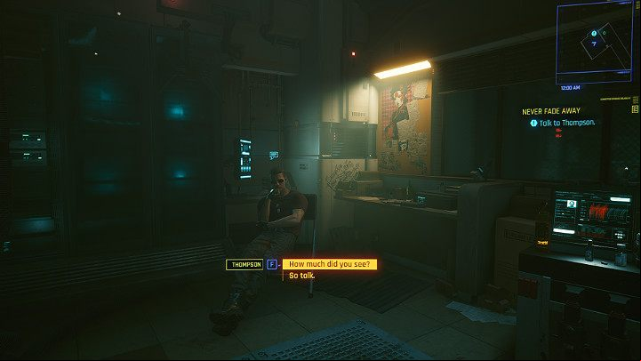 Johnny will wake up in Milt Nauman's clinic - Cyberpunk 2077: Transmission walkthrough - Act 2 - Cyberpunk 2077 Guide