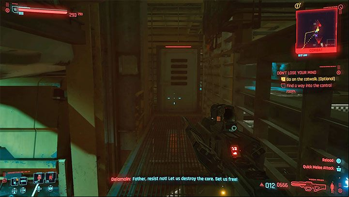 You will get to the place where you choose the further path - Cyberpunk 2077: Dont Lose Your Mind walkthrough - Exploration - Cyberpunk 2077 Guide