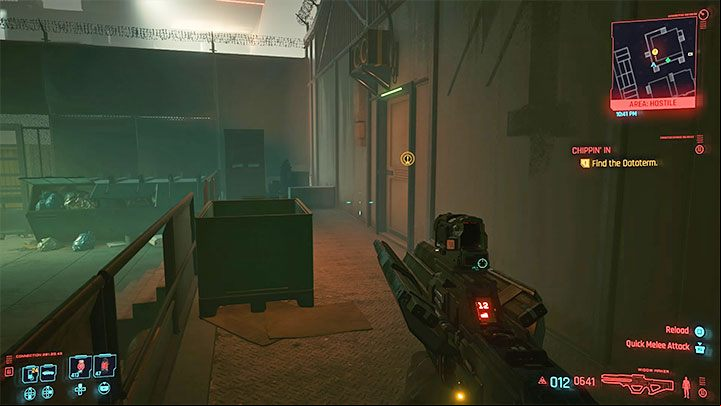 Accessing Dataterm is your ultimate goal - Cyberpunk 2077: Chippin In (Rogue, Johnny) - walkthrough - Storyline quests - Cyberpunk 2077 Guide