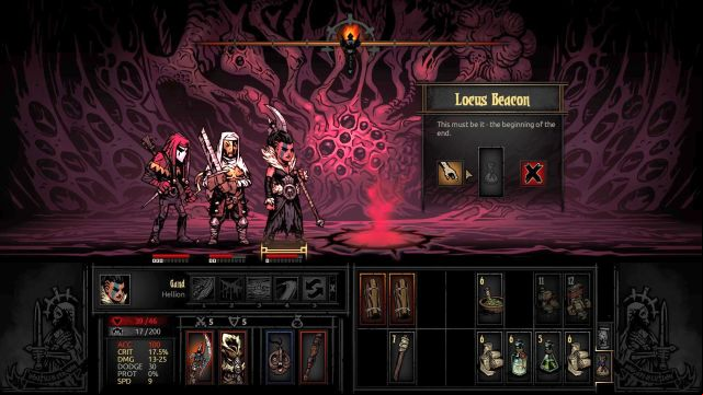 Finally, the end to the ordeal course... - Darkest Dungeon: Belly of the Beast - Walkthrough - Darkest Dungeon location - Darkest Dungeon Game Guide & Walkthrough