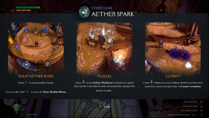 1 - How to use Aether Spark Chapter 11 in Darksiders Genesis? - Puzzles - Darksiders Genesis Guide