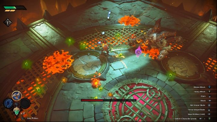 According to information received before the release of the game, Darksiders Genesis will have 5 battles with the main bosses - How long is Darksiders Genesis? - FAQ - Darksiders Genesis Guide