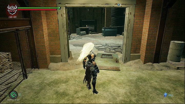 Opposite youll find an item, and inside you may encounter an opponent - Festering pool | Darksiders 3 Walkthrough - Walkthrough - Darksiders 3 Guide