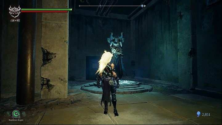 to mark the checkpoint - Eroded Pipeline | Darksiders 3 Walkthrough - Walkthrough - Darksiders 3 Guide