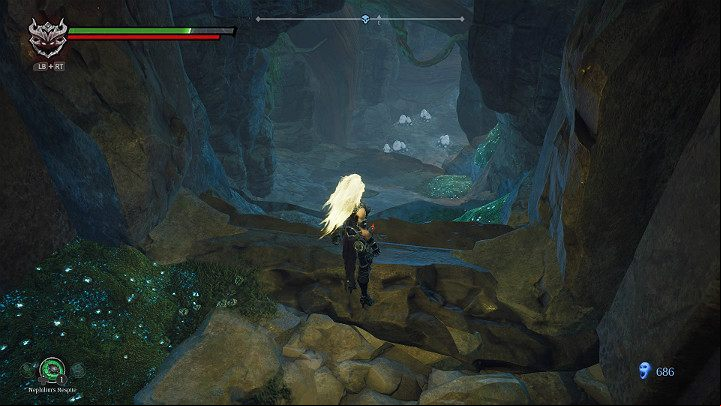 Continue through the cave - South End | Darksiders 3 Walkthrough - Walkthrough - Darksiders 3 Guide