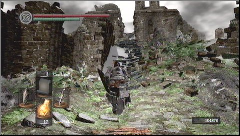 You might notice that there is a small nest to the right - Undead Asylum | Walkthrough - Walkthrough - Dark Souls Game Guide & Walkthrough