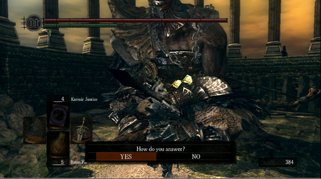 Talk to the giant - Oolacite Township II - Walkthrough - Dark Souls Game Guide & Walkthrough