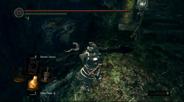 Go down the slope - Oolacite Township II - Walkthrough - Dark Souls Game Guide & Walkthrough