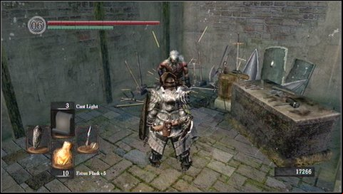 Darkroot Garden can be reached from the Andre chamber, if you go down - Undead Parish - p. 3 | Walkthrough - Walkthrough - Dark Souls Game Guide & Walkthrough