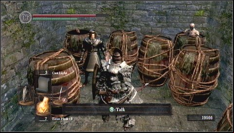 Move forward and youll reach the end of the road - Undead Burg - Depths | Walkthrough - Walkthrough - Dark Souls Game Guide & Walkthrough
