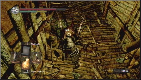 Youll reach next platform and ladders - go down - Blighttown - p. 3 | Walkthrough - Walkthrough - Dark Souls Game Guide & Walkthrough