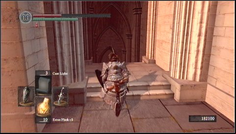 Light the fire once you get down - Anor Londo - p. 1 | Walkthrough - Walkthrough - Dark Souls Game Guide & Walkthrough
