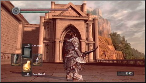 So go to the only possible way now - to the elevator - Anor Londo - p. 1 | Walkthrough - Walkthrough - Dark Souls Game Guide & Walkthrough