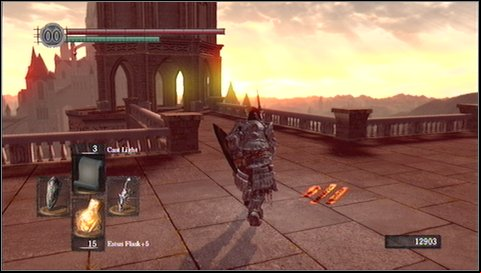 Go down the elevator and then go down the stairs - Anor Londo - p. 1 | Walkthrough - Walkthrough - Dark Souls Game Guide & Walkthrough