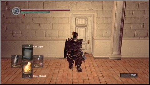 Head towards the spiral stairs - there is another knight behind - Anor Londo - p. 4 | Walkthrough - Walkthrough - Dark Souls Game Guide & Walkthrough