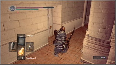 There is a fireplace inside - hit it to reveal a secret age - Anor Londo - p. 4 | Walkthrough - Walkthrough - Dark Souls Game Guide & Walkthrough