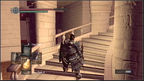 On the floor youll find several chests - some of them are Mimics, so hit them first - Anor Londo - p. 4 | Walkthrough - Walkthrough - Dark Souls Game Guide & Walkthrough