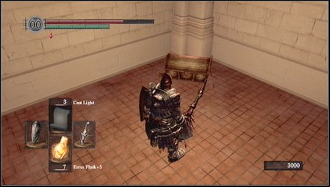 On one side of the floor youll find an open age to the staircase, which cant be used - Anor Londo - p. 4 | Walkthrough - Walkthrough - Dark Souls Game Guide & Walkthrough