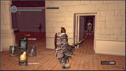 Now go to the other side of the floor - at the exit to the balcony youll encounter an archer - Anor Londo - p. 4 | Walkthrough - Walkthrough - Dark Souls Game Guide & Walkthrough