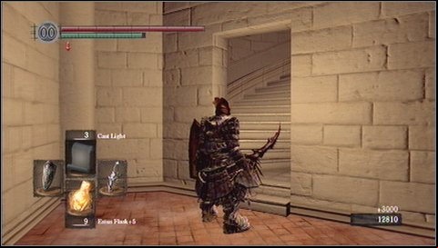 At the top youll see two more enemies - first lure out the one on the left, because the enemy on the right is an archer - Anor Londo - p. 4 | Walkthrough - Walkthrough - Dark Souls Game Guide & Walkthrough