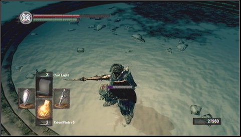 Take it easy - there is a way to find her: just follow footsteps on the snow - Crossbreed Priscilla | How to kill a boss - How to kill a boss - Dark Souls Game Guide & Walkthrough