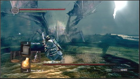 Attacks and weaknesses - Gaping Dragon | How to kill a boss - How to kill a boss - Dark Souls Game Guide & Walkthrough
