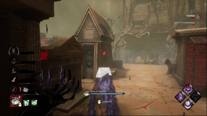 When you chase a Survivor, you also have to use your power - Dead by Daylight: The Artist - perks, power - Hunters - Dead by Daylight Guide