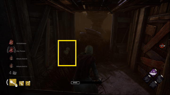 The remaining ones, however, are in the bushes surrounded by various structures - Dead by Daylight: Totems - hexes and blessings - Basics - Dead by Daylight Guide