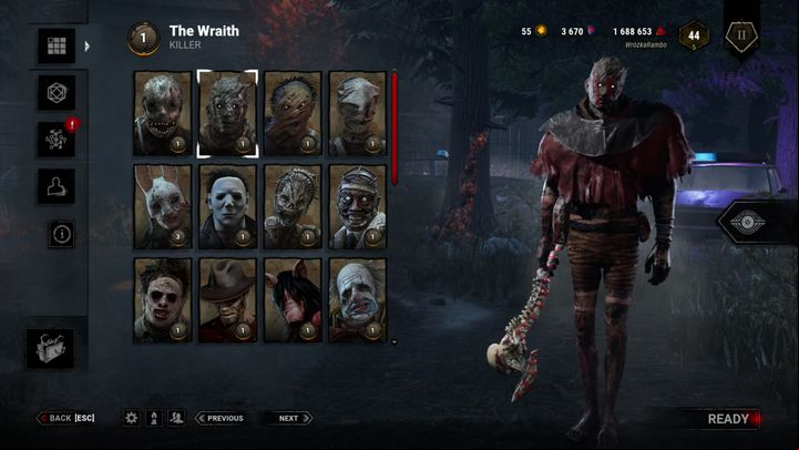 Wraith will be your best choice at the beginning of the game. - Dead by Daylight: Beginners guide - how to start? - Basics - Dead by Daylight Guide