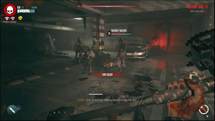 Some zombies (different types) will appear and you need to fight them - Dead Island 2: Missing Greg - Lost and found - Dead Island 2 Guide