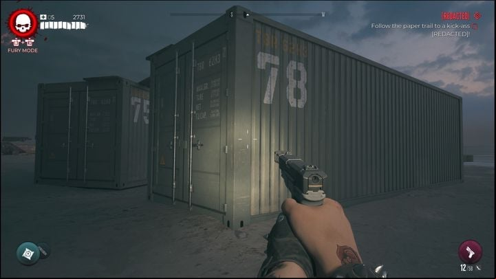 It is located in the central part of the restricted military zone (see the picture) - Dead Island 2: Redacted - Lost and found - Dead Island 2 Guide