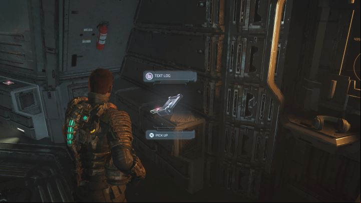 Secret Type: Text Log - Dead Space Remake: Chapter 4 (Obliteration Imminent) - list of secrets - Secrets and Collectibles - Dead Space Remake Guide