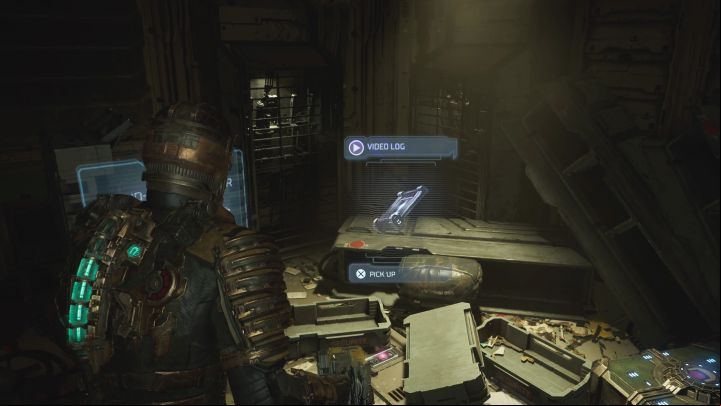 Type of secret: Video diary - Dead Space Remake: Chapter 4 (Obliteration Imminent) - list of secrets - Secrets and Collectibles - Dead Space Remake Guide