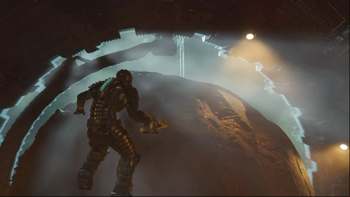 The next in line are Exterior Tethers and to reach them you need to avoid the asteroid - Dead Space Remake: Into the Void - Main missions - Dead Space Remake Guide