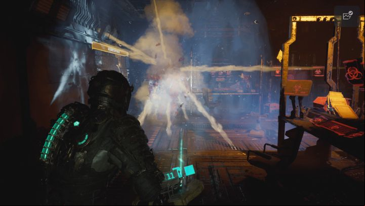 There are some necromorphs incoming, with the emphasis on a new Hunter - Dead Space Remake: Into the Void - Main missions - Dead Space Remake Guide