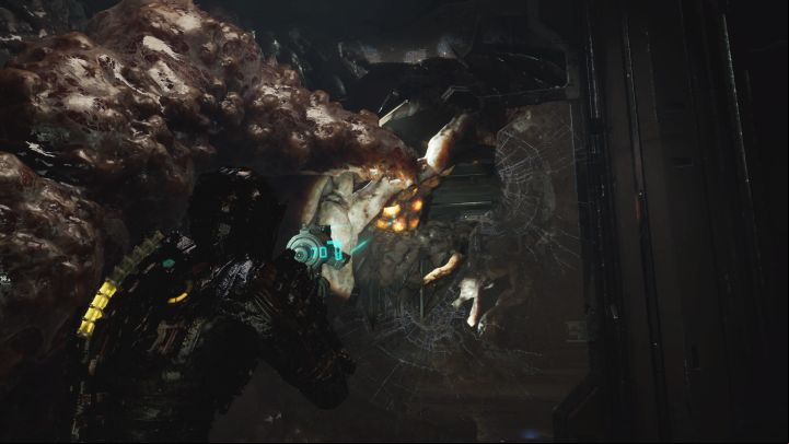 Reminder - the hunter is immune to damage, but you can slow him down by cutting of his limbs (they grow back) and using Stasis - Dead Space Remake: End of Days - Main missions - Dead Space Remake Guide