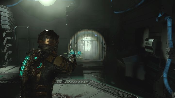 Now examine the bottom right corner of the room - Dead Space Remake: Scientific Methods - Side missions - Dead Space Remake Guide