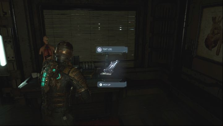 Secret Type: Text Log - Dead Space Remake: Chapter 2 (Intensive Care) - list of secrets - Secrets and Collectibles - Dead Space Remake Guide