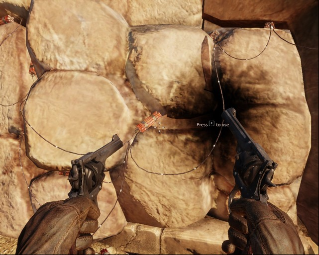 You can use dynamite in this place. - Sands of Sakkara | Walkthrough - Walkthrough - Deadfall Adventures Game Guide & Walkthrough