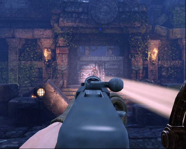 Concentrate all fire on him. - Mayan City | Walkthrough - Walkthrough - Deadfall Adventures Game Guide & Walkthrough
