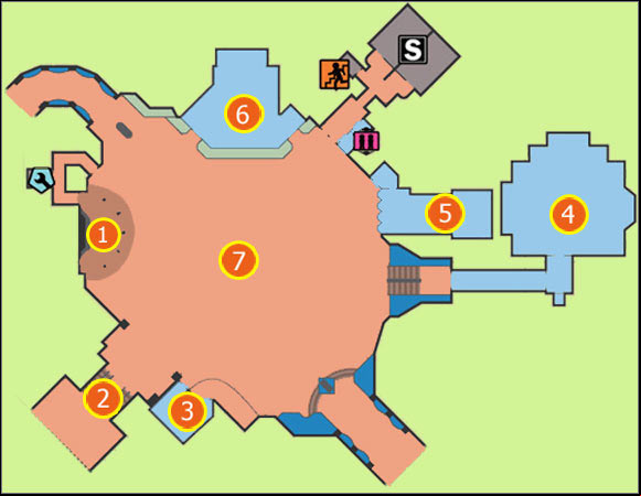 1) Scene - M9: Yucatan Casino - Maps - Dead Rising 2 - Game Guide and Walkthrough