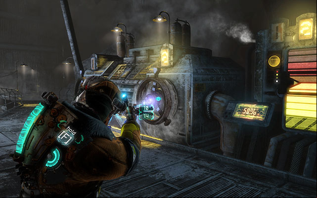 To set the heating to maximum, you need to remove the heaters in the correct sequence - Adjust the heaters | 11: Signal Hunting - 11: Signal Hunting - Dead Space 3 Game Guide