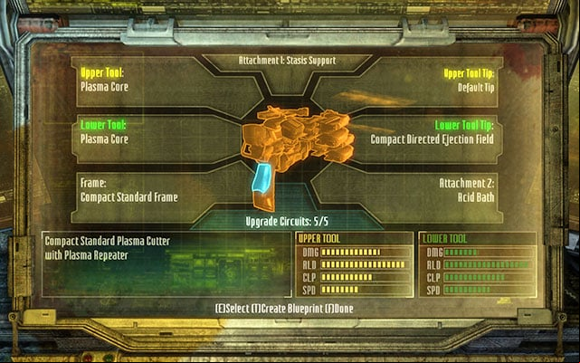 Frame - It is the basis of any weapon - Workbench | Tips - Tips - Dead Space 3 Game Guide
