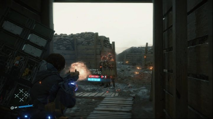 There will be various enemies standing on your way - Chapter 4 - Unger | Death Stranding Walkthrough - Main story - Death Stranding Guide