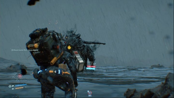 After a few seconds, a big monster will appear - Chapter 4 - Unger | Death Stranding Walkthrough - Main story - Death Stranding Guide