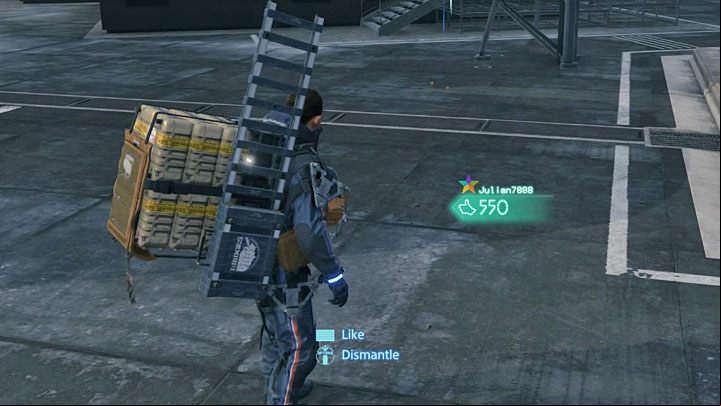 3) By liking activities of other players - You can reward each found trace of the presence of another player with a like just like on Facebook - What does multiplayer look like in Death Stranding? - Multiplayer and social elements - Death Stranding Guide
