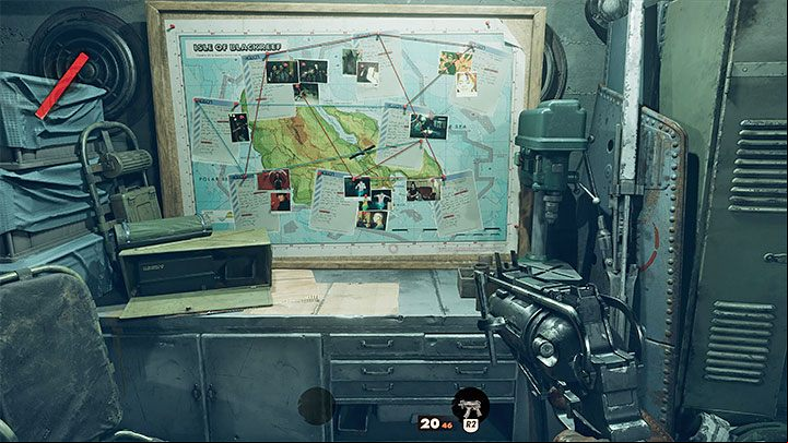 Get in the bunker and go down the stairs - Deathloop: Colts Prologue, The Longest Day - walkthrough - Prologue - Deathloop Guide