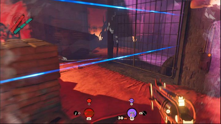 Each lever makes a distinctive sound, which is very useful when trying to locate it - Deathloop: Super Shifty - walkthrough - The clues of the arsenal - Deathloop Guide